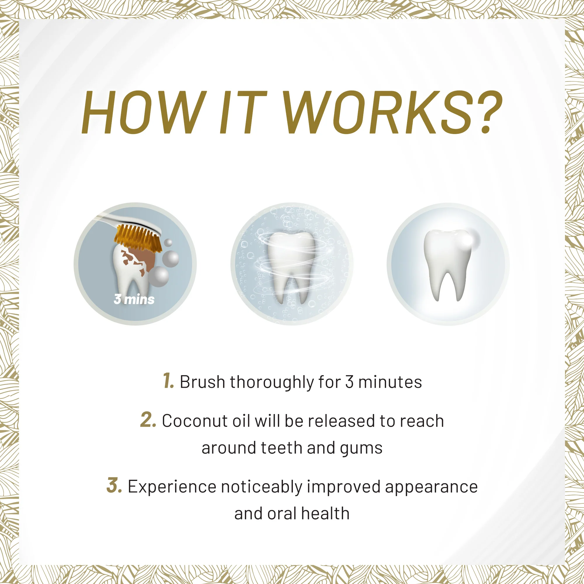 Coconut Oil Whitening Toothpaste - Image 3
