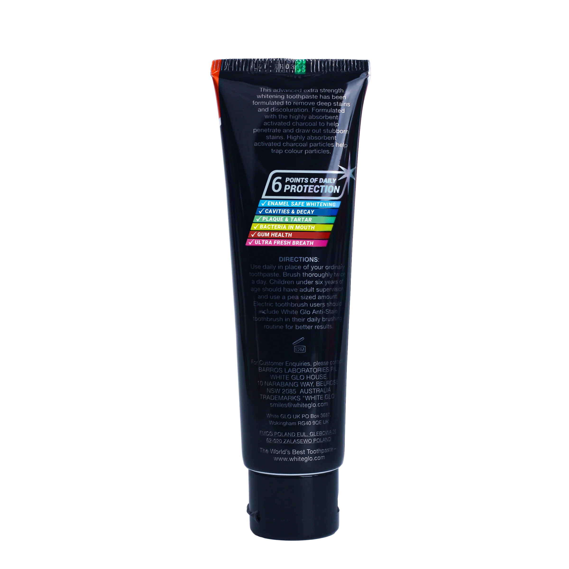 Extra Strength Charcoal Toothpaste 160g - Image 4