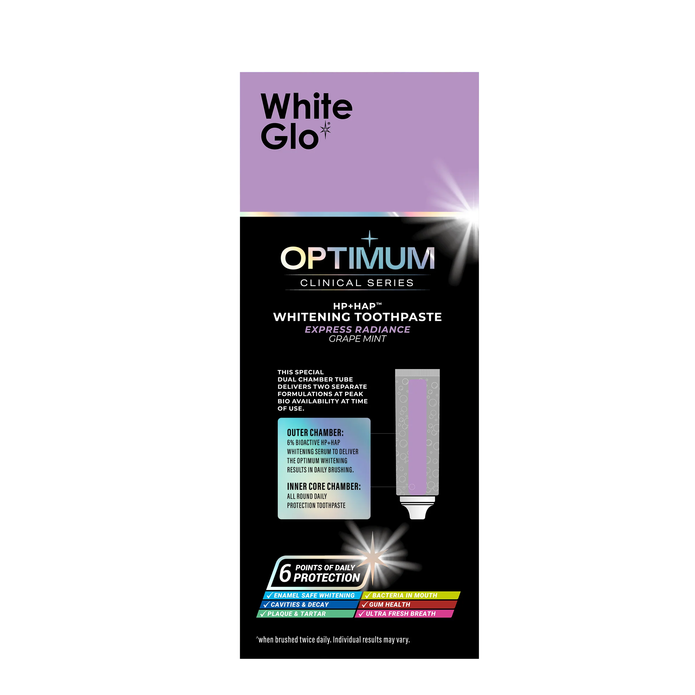 Optimum Express Radiance Whitening Toothpaste - Image 3