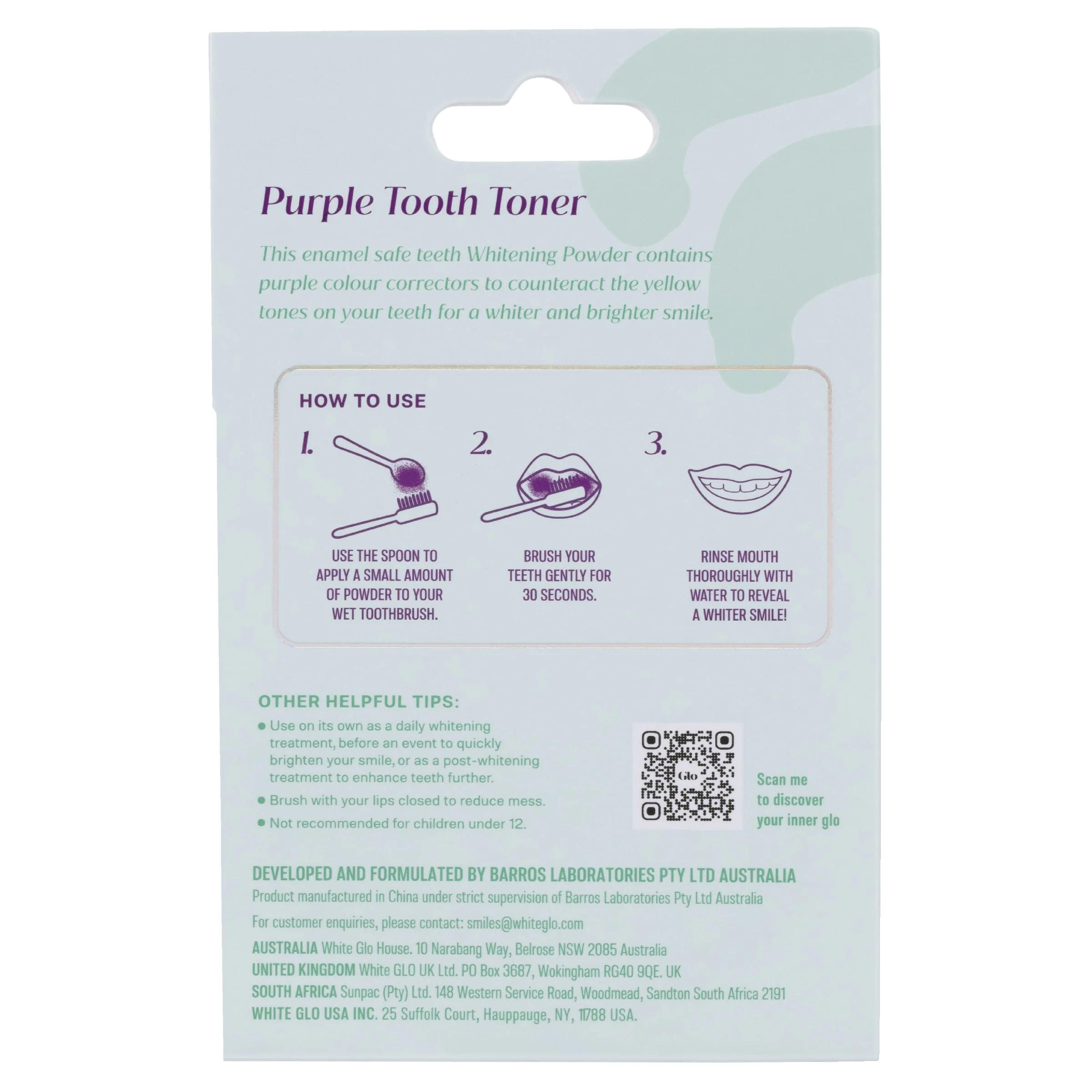 Purple Tooth Toner Whitening Powder - Image 5