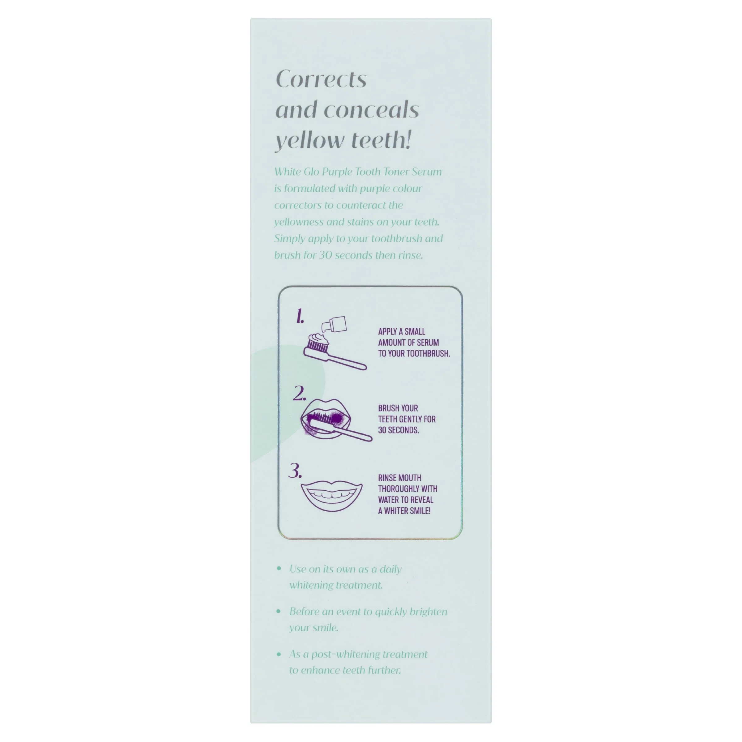 Purple Tooth Toner Whitening Serum - Image 7