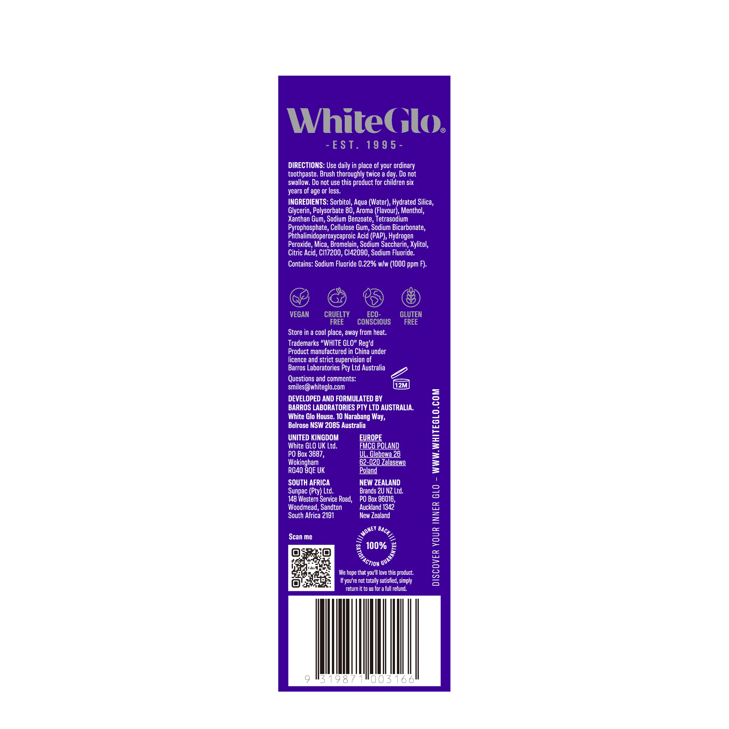 Purple Tooth Toner Toothpaste - Image 7