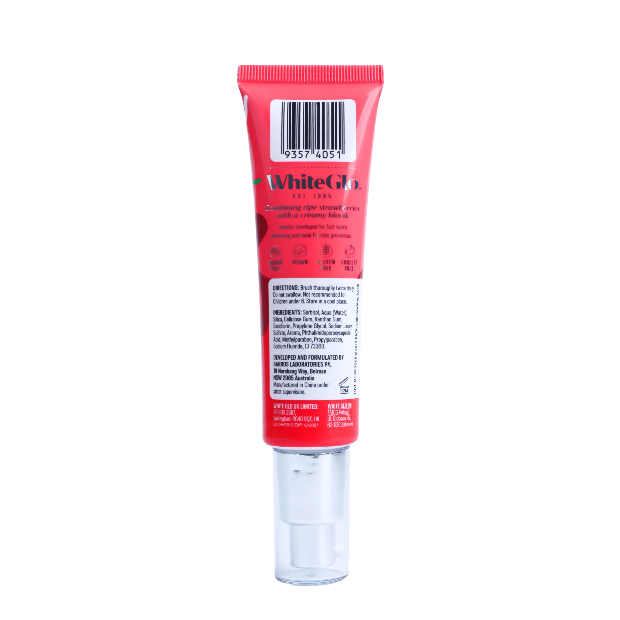 Strawberries & Cream Toothpaste - Image 4