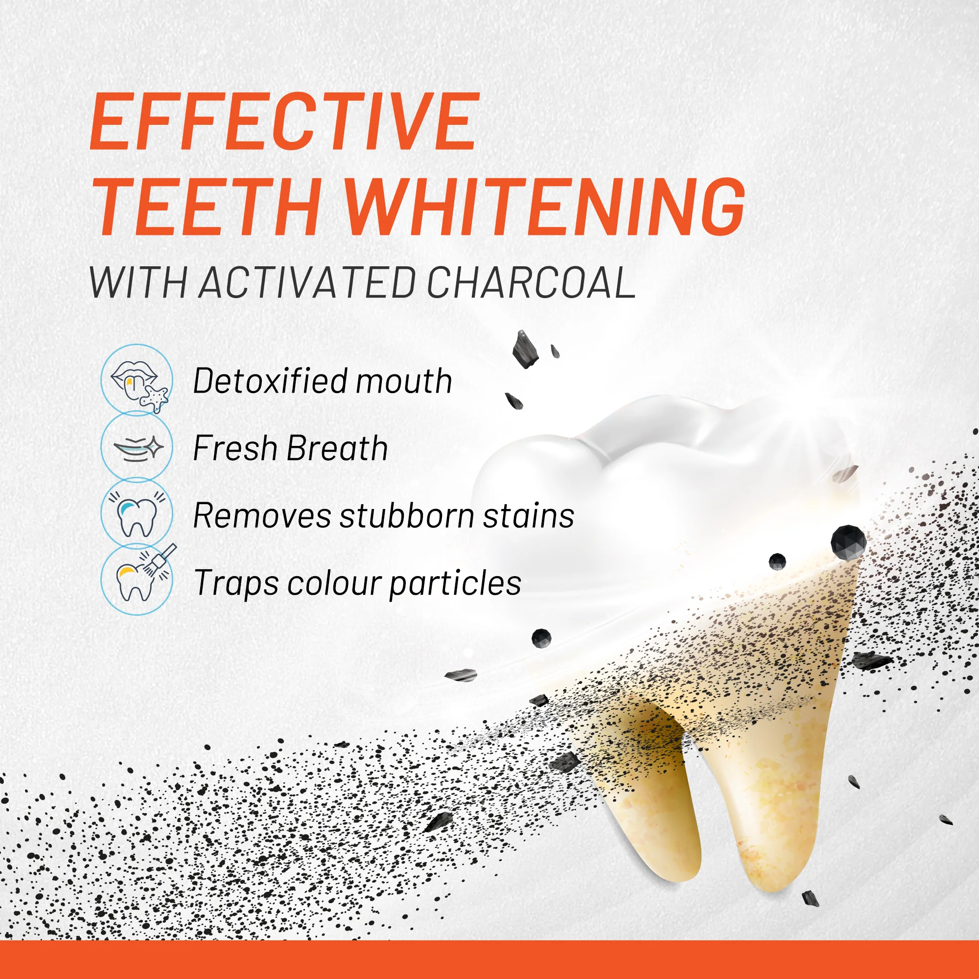 Activated Charcoal Deep Stain Remover Whitening Strips - Image 7